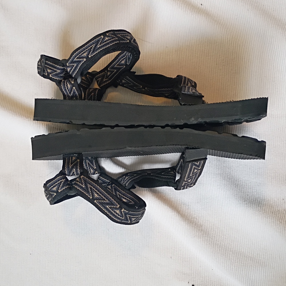 Teva Kids Black and Gray Kids Sandals - Picture 3 of 7